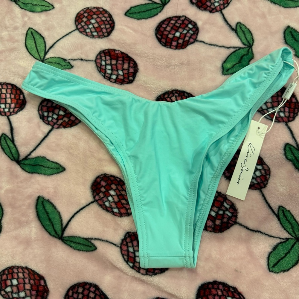 Kira Swim Turquoise Bikini Bottom
